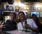 with Ferd at The Roadhouse for the Ian Lofamia Blues Band