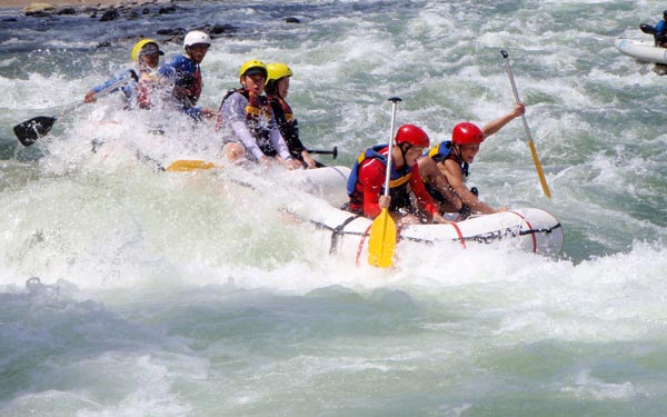 Cagayan de Oro white water rafting