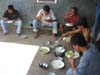 a bayanihan lunch after the pruning