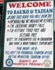 welcome sign to Bauko and Tadian
