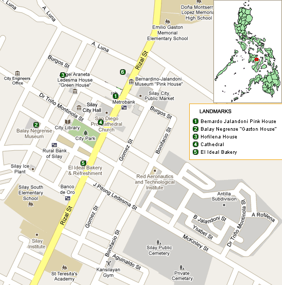 Silay map