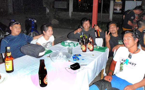 Tanduay and Red Horse...the extra members of the family