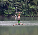 Zip Lining at Lake Balanan, Siaton, Negros Oriental