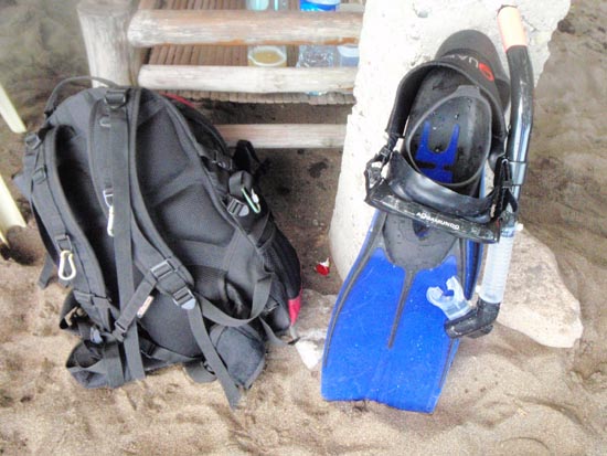 my total pack (my entire home for that matter) is 31kg - which includes my dive gear among other indispensables