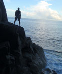 Trekking on the Campiri Rocks of Cortes, Surigao del Sur
