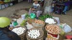 at the market, eggs vendors sell all types of eggs...including a goose egg which is very expensive (~$10/piece) and only expectant mothers buy it