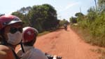 we were off on the road again....Phu Quoc was dusty