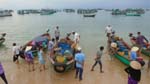 in another part of Phu Quoc, fishermen coming in from the sea