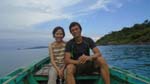 me and Tuyen, boat passengers