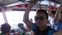 boarding the ferry along the Chao Praya River, Baht 15 fixed fee