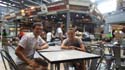 Siam Center: with Nuria at the food court
