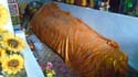 a reclining Buddha in one of the temples