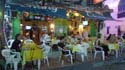 alfresco dining in one Khaosan Road resto