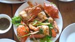fried crab in Kampot Pepper sauce...a Kep specialty