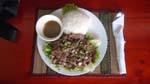 Lok Lak, a staple Khmer dish, at Malay's Restaurant - $4