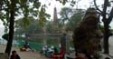 Tran Quoc Pagoda and its  surrounding lake