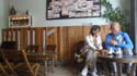 enjoying a cafe moment with Tuyen