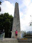 at the obelisk