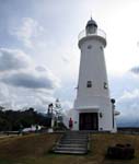 at the decorative lighthouse of Tierra Alta 