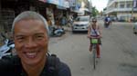 Ksenia and I explored Battambang on our $1/day bike rental