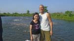 with my traveling partner, Tuyen