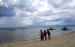 beach bumming in Moalboal, Cebu with Metz and Ronet