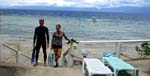 heading out to the house reef for some freediving and drift diving