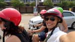 hitting all the attractions on a motorbike. With Julie on the handlebars, I was in good hands