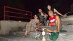 night life in Chiang Saen with my French friends
