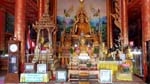 lots of Buddhas inside the Wat