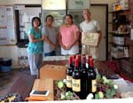at Malagos Farmhouse with cheese artisan, Olive Puentespina