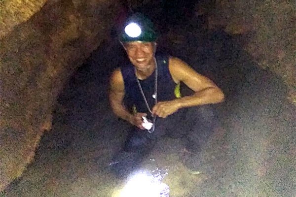 Exploring Maanghit Cave in Libertad