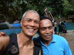 with Noel, our guide from Phaidon Beach Resort