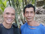 with resident cave guide, Mr. Jesus
