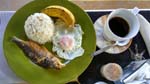 my yummy Filipino daing-silog breakfast
