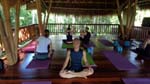 excited to start my first yoga class in Bali