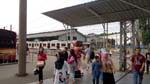 arriving Bogor Train Station