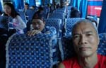 on the bus from Bogor to Bandung