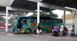 the bus from Cameron Highlands to Kuala Lumpur