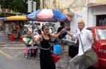 street dancing with Janine