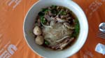 the infinite variety of noodle soup dishes in Chiang Khong