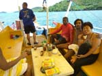 boatride with the Malaysians