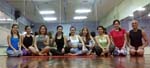 MayBel's take-it-to-the-limit yoga class at Holiday Gym and Spa
