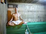 sauna meditation also worked wonders
