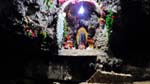 they even installed a religious shrine inside the cave!