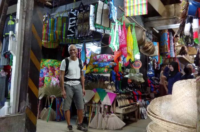 colorful market scene