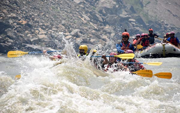 White Water Rafting on Ganga River, Rishikesh