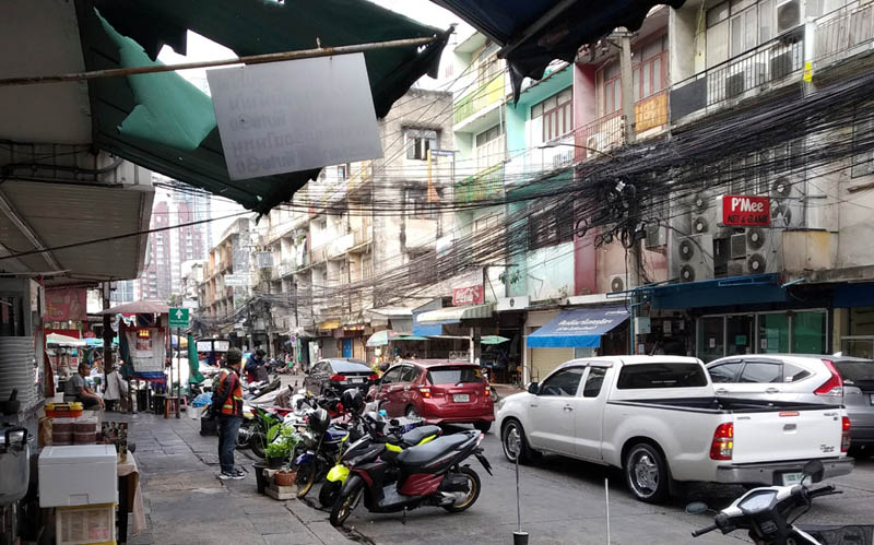 hustle and bustle of Bangkok