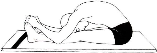 Asana: Paschimottanasana (Back Stretching's Pose)