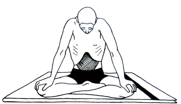 Uddiyana bandha (abdominal retraction lock)